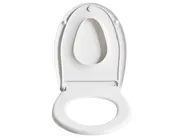 Toalettsits FAGNANO Mjukstängande 2-i-1 Duroplast Vit_1016475