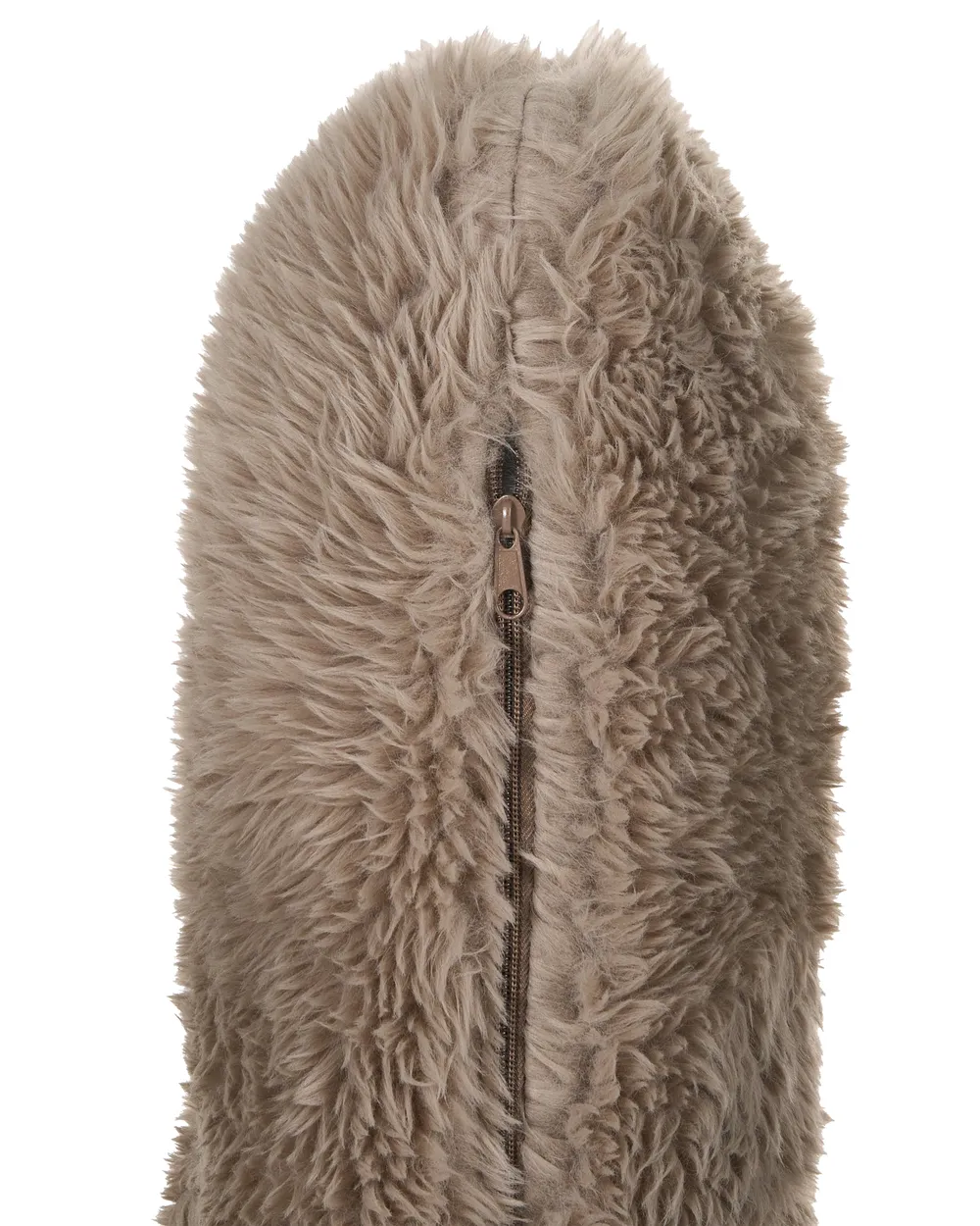 Fåtölj SKOVDE Fuskpäls Taupe_1019274