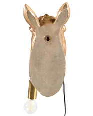 Wall Lamp Horse PHILIPPE Gold_1004165