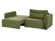 Bäddsoffa 3-sits VAXHOLM med förvaring Grön_1026813