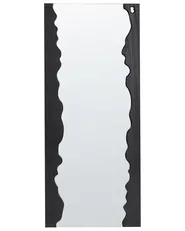 Wall Mirror SAULLCET 75 cm 175 cm Paulownia Wood Black_938209