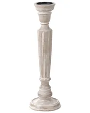 Candle Holder MALLAWI 50 cm Mango Wood Light Brown_1003978