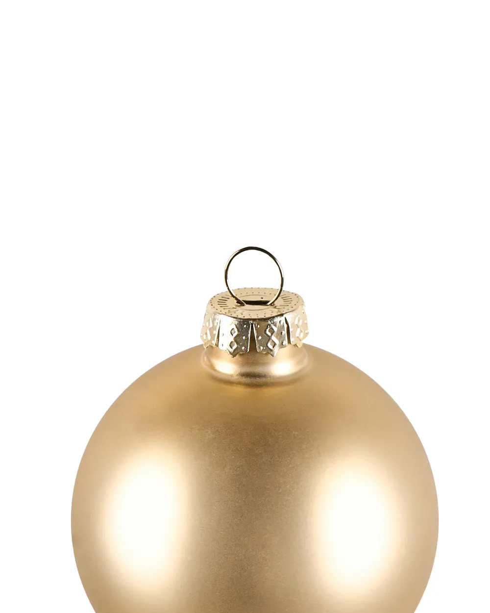 Set of 24 Baubles WINTERLIGHT Glass Rose Gold_1062066