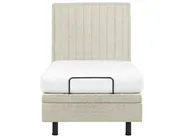 Justerbar säng  DUKE II 90 x 200 cm Beige_989011