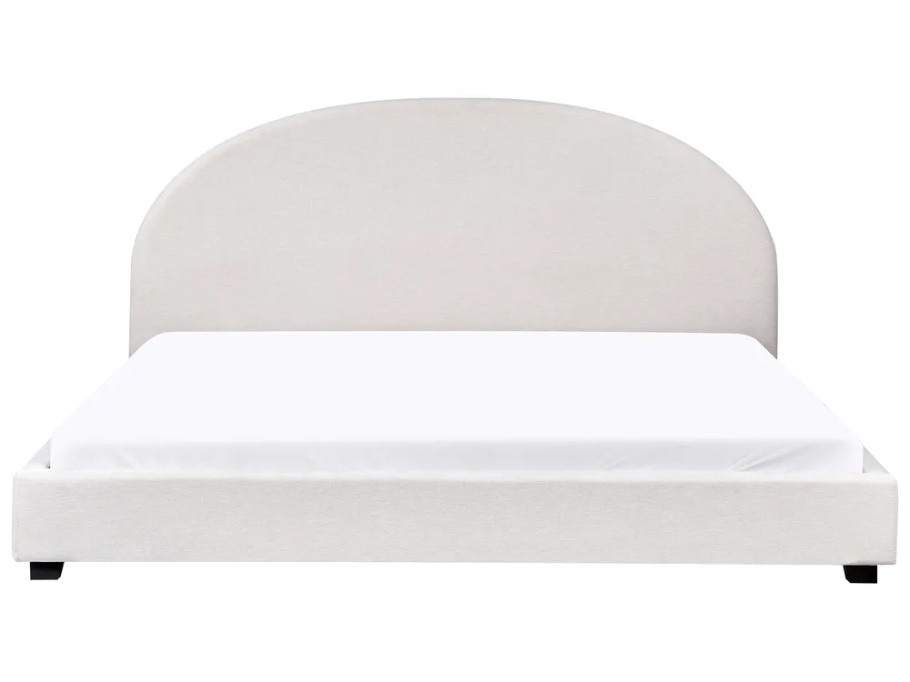 Säng med lamellram  VAUCLUSE 180 x 200 cm Off-White_977502