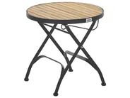 Bistro Set Folding LASCARI Acacia Wood Light Brown_1075224