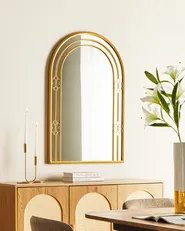 Wall Mirror MAUTRE 66 cm 98 cm Gold_1019804