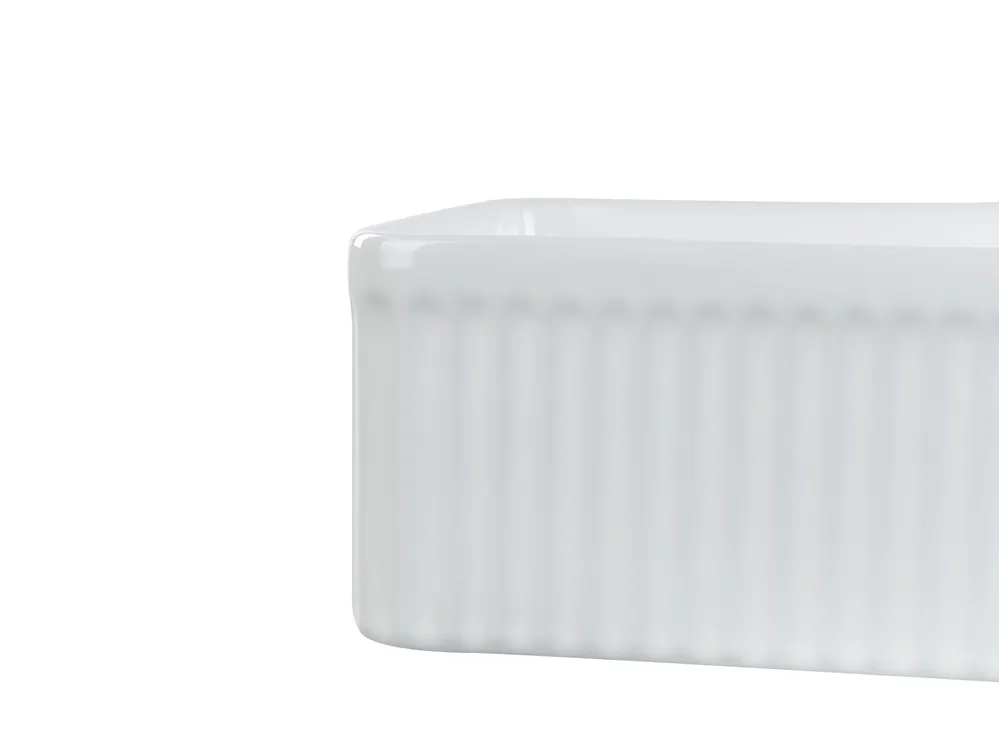 Countertop Basin GELDO 500 x 340 mm Ceramic White_922395
