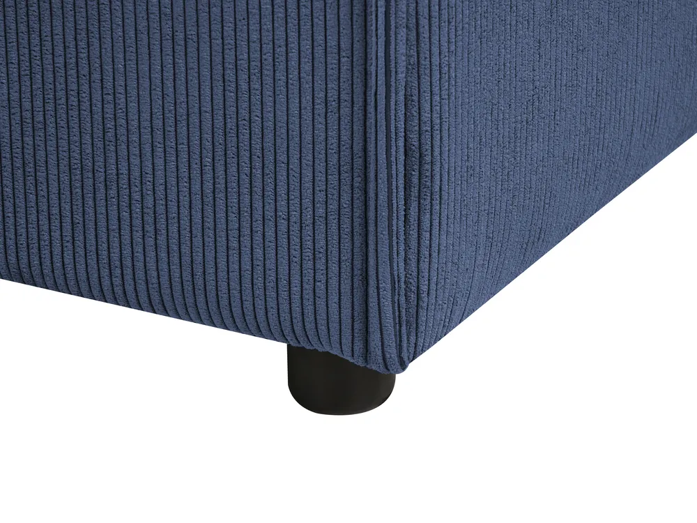 Right-Hand Chaise Longue ARDAL Corduroy Dark Blue_1008657