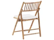 Bistro Set Folding SAVELLETRI Bamboo Brown_838125