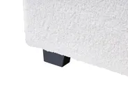 Bed Boucle VAUCLUSE 160 x 200 cm (EU King Size) Off-White_977236