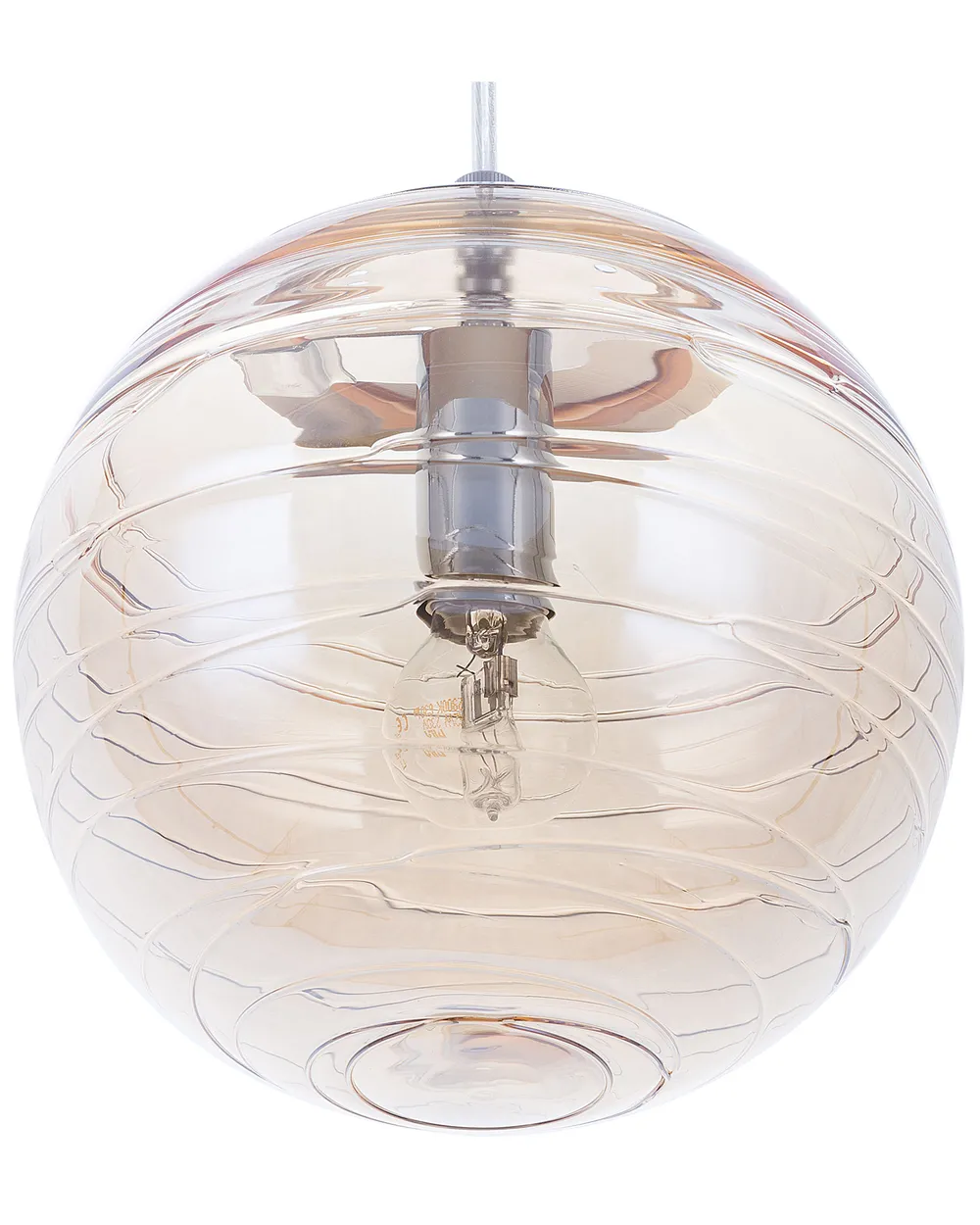 Pendant Lamp MIRNA Glass Gold_693967