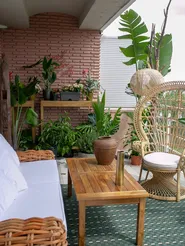 Peacock Chair EMMANUELLE Rattan Natural_813698