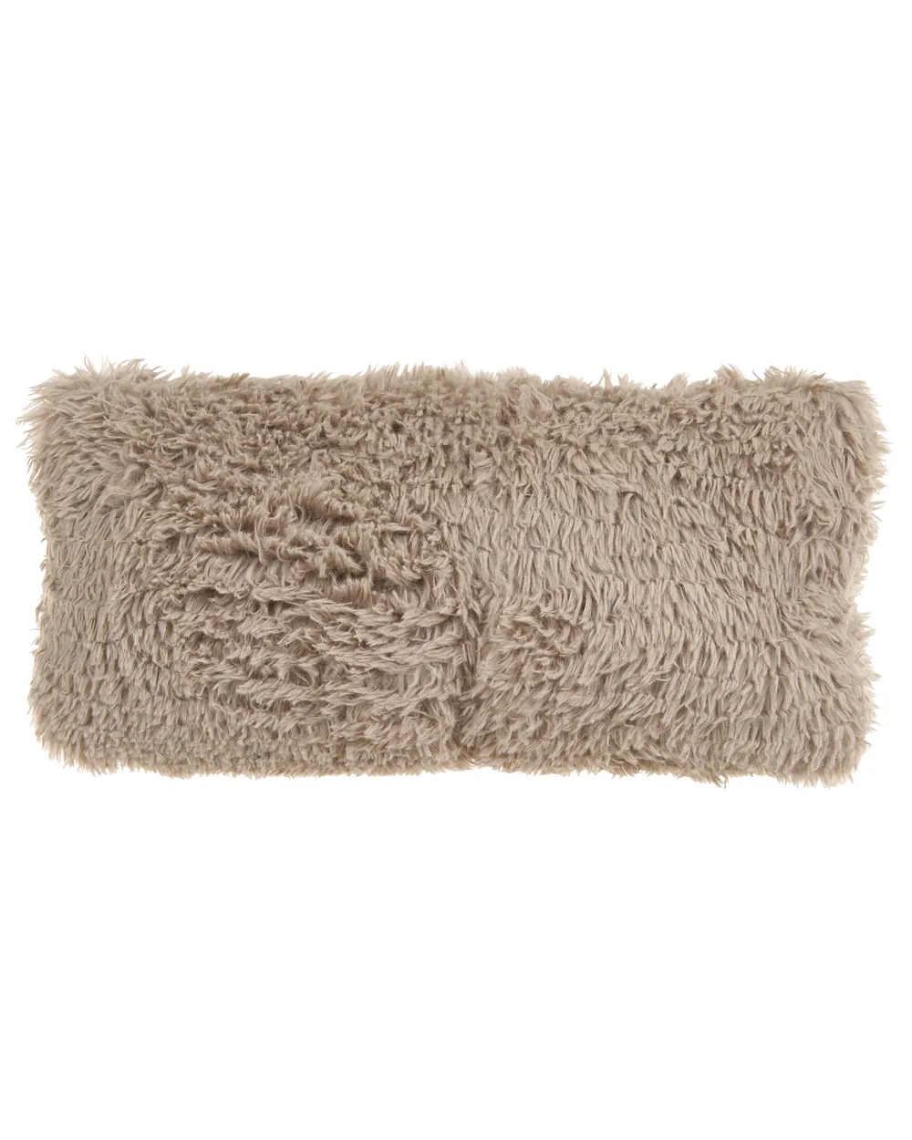 Rocking Chair SKOVDE Faux Fur Taupe_1098802