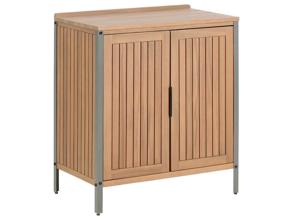 Outdoor Kitchen Cabinet IVREA Brown Certified Acacia Wood
