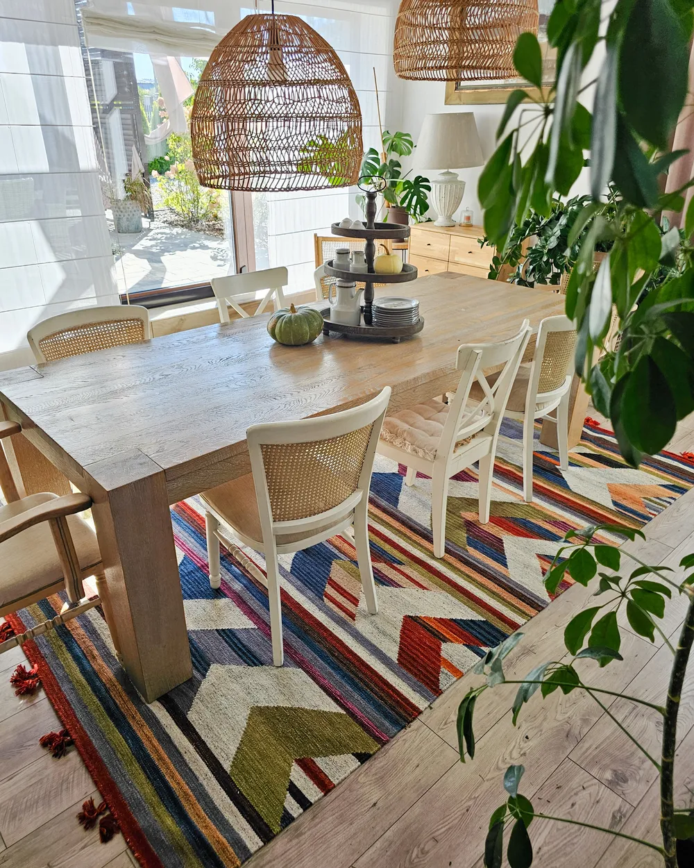 Rug MRGASHAT Multicolour 200 x 300 cm Kilim Wool_961680