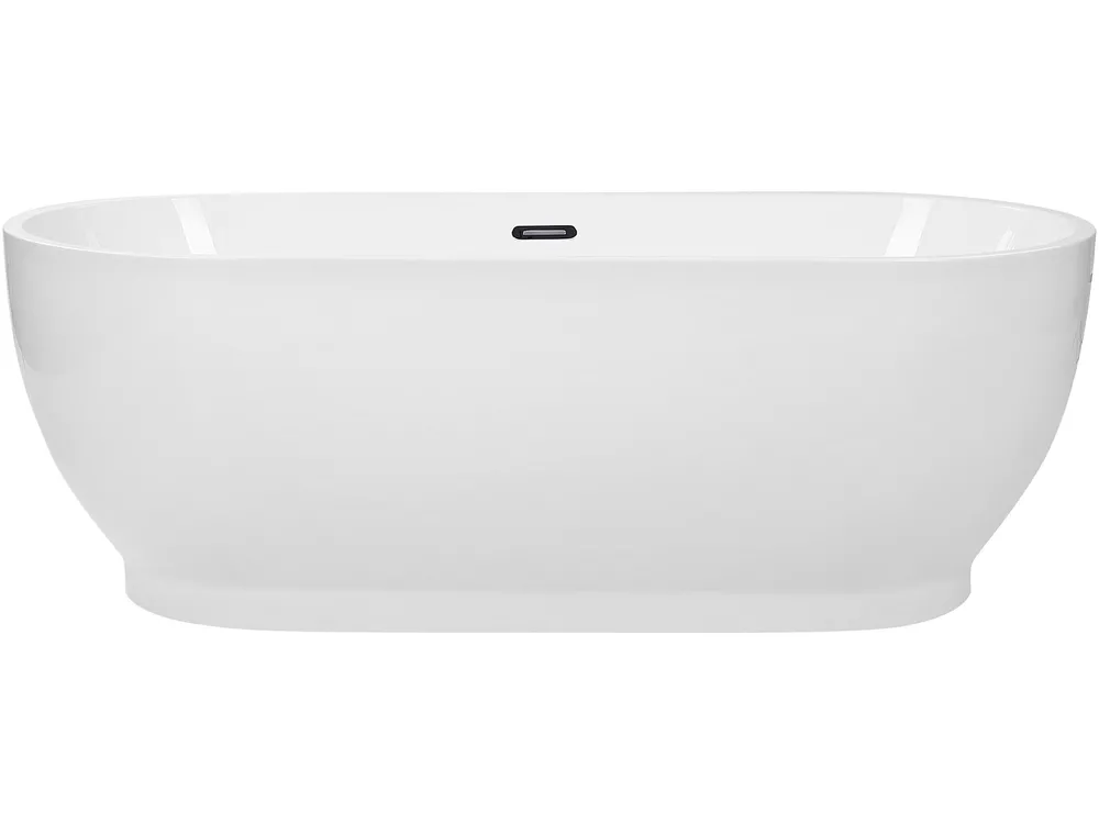 Kylpyamme vapaasti seisova LEVERA 170 x 78 cm Valkoinen_765336