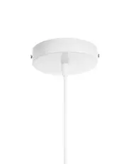 Pendant Lamp LUNGA Metal White_915609