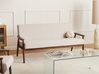 Sofa 3 Seater ESRUM Fabric Dark Brown/ Beige