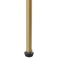 3 Panel Room Divider NOALE 135 cm 170 cm Gold_936136