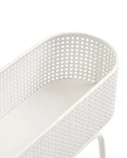 Plant Stand LINNAEA 60 cm Metal White_1064762
