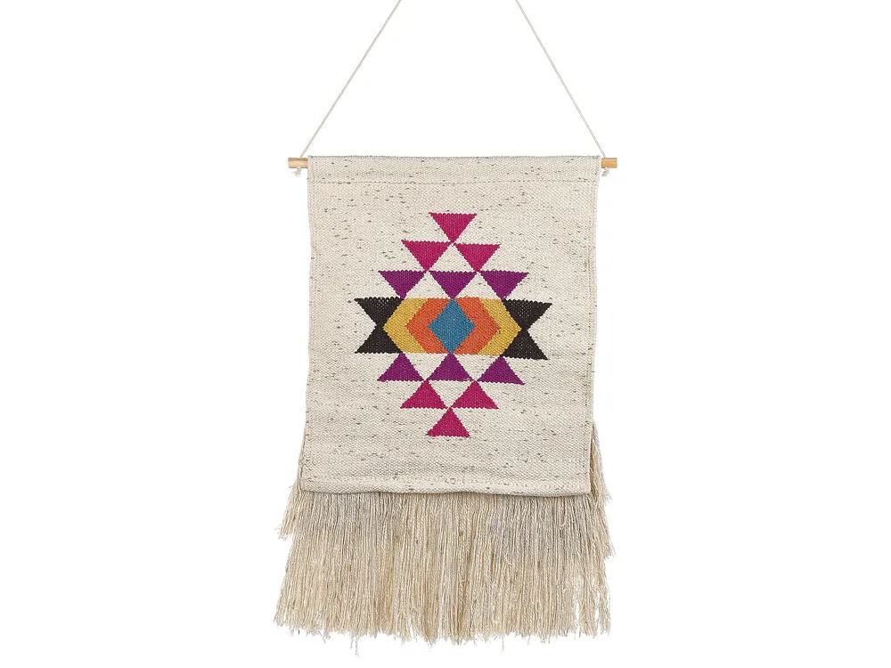Fabric Wall Hanging VEHARI Cotton 104 cm Multicolour_841479