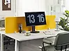 Työpöydän väliseinä WALLY 180 x 40 cm Keltainen
