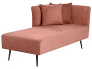 Right-Hand Chaise Longue RIOM Fabric Red_949779