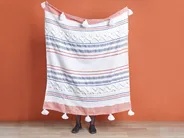 Blanket CUBUK 130 x 150 cm Multicolour_864020
