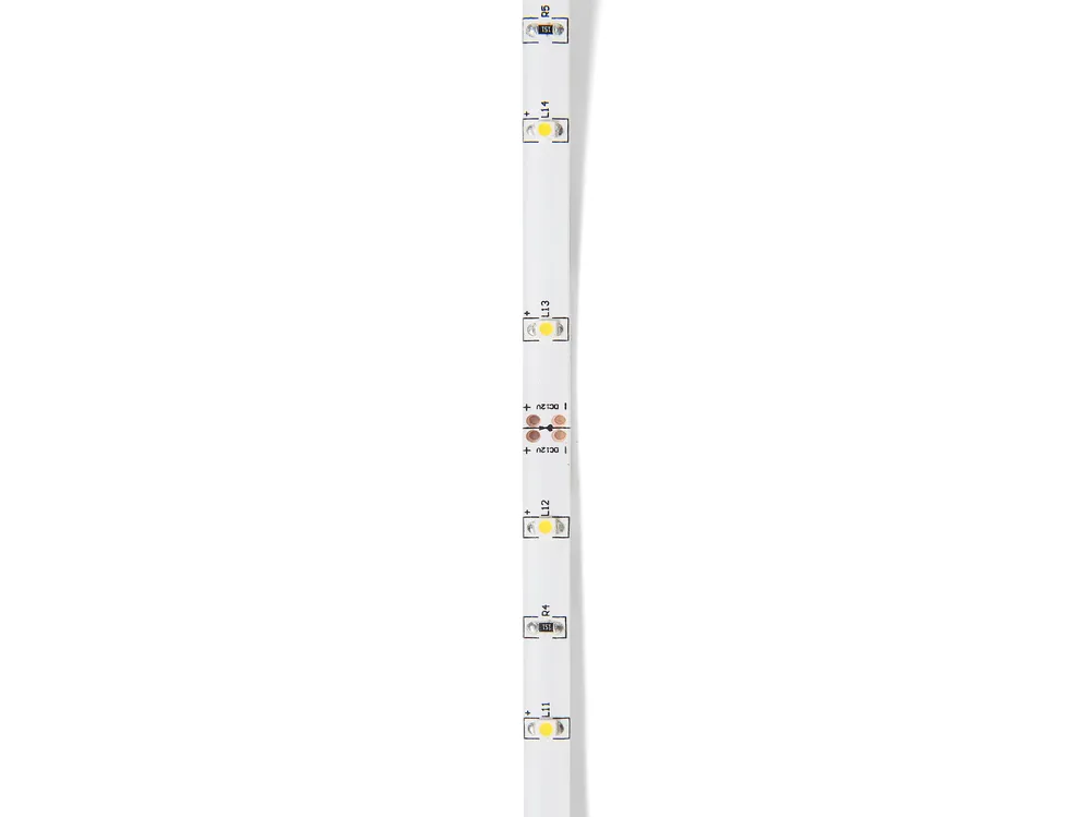 Sänky LED-valolla Keinonahka ZEN 180 x 200 cm Valkoinen_938394