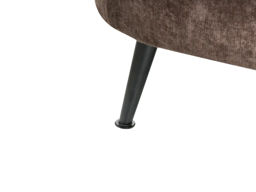 Sohva 2-istuttava KJAER Chenille Tummanruskea_1006610