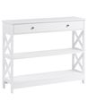 Konsolbord MONTGOMERY Vit