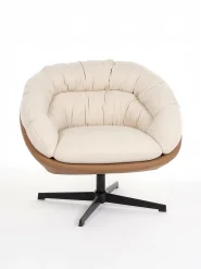 Svingbar lenestol TRANUM  Beige_1169322