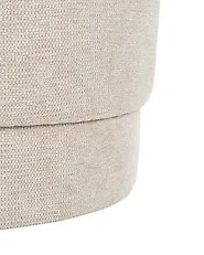 Swivel Armchair KARVIA  Fabric Light Beige_1165212