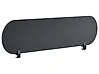 Työpöydän väliseinä SPARKY 160 x 40 cm Tummanharmaa