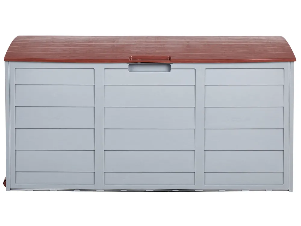 Storage Box LOCARNO 112 cm 50 cm Brown_812111