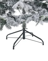 Artificial Snowy Christmas Tree TOMICHI 180 cm White_782994