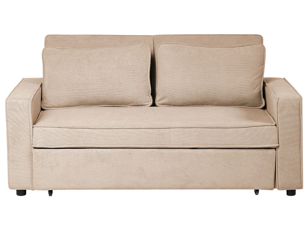 Sovesofa 2-seters UTTELA Lysebrun