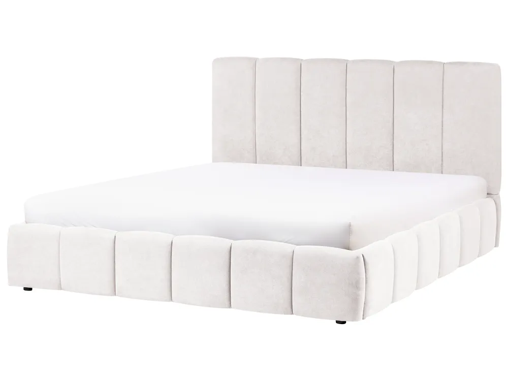 Säng med förvaring VAUVERT Off-White 180 x 200 cm_1093278