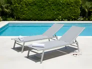 Sun Lounger NOLI Reclining Metal Grey_1027079