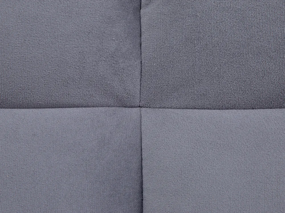 Sofa Bed 3 Seater SILJAN Fabric Dark Grey_702132
