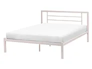 Sänky Metalli CUSSET 140 x 200 cm Vaaleanbeige_1162072