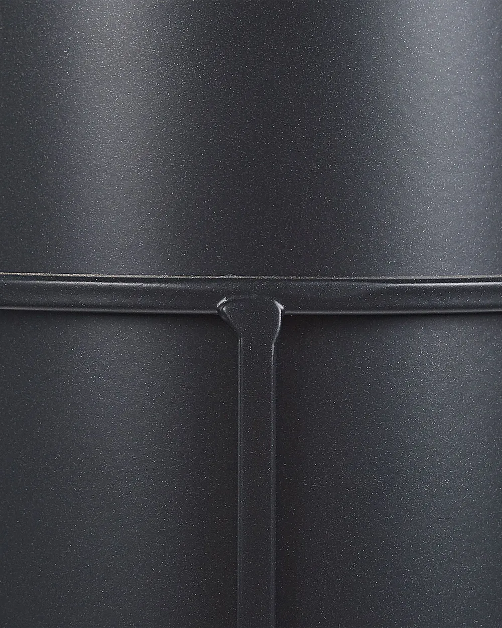 Elevated Plant Pot MILEA 16 cm Metal Black_804719