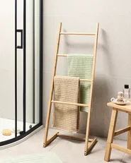 Towel Stand ZAPALLAR Bamboo Light Brown_970757