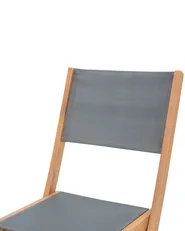 Set of 2 Garden Chairs CESANA Acacia Wood Light Brown_716853