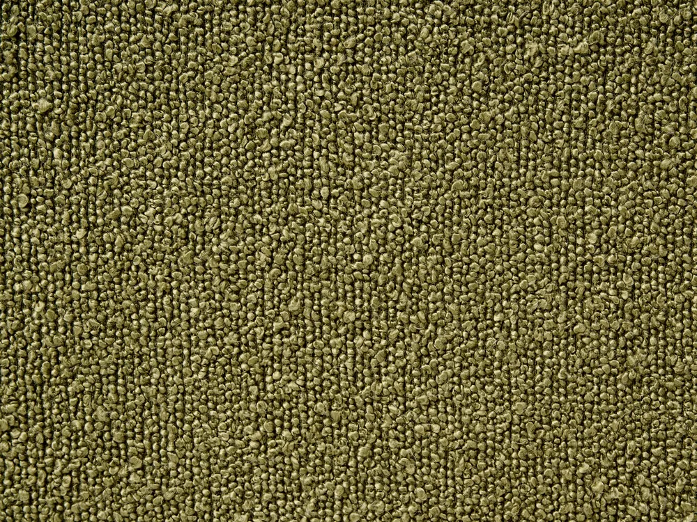 Säng med lamellram Bouclé VAUCLUSE 140 x 200 cm Olivgrön_977623