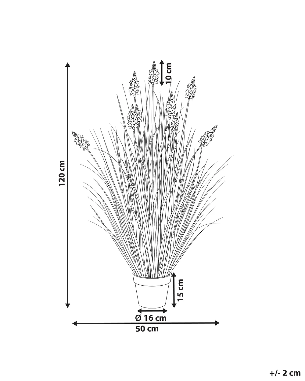Artificial Plant LAVENDARIUM 120 cm Purple_1090775