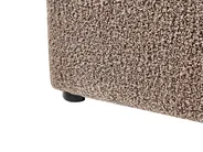 Säng med förvaring BOUSSE Bouclé Taupe 180 x 200 cm_980194