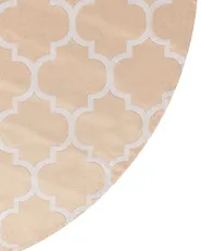 Utomhusmatta MOSORE Beige ø 120 cm_992242
