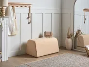 Pouffe SINCLAIR Boucle Beige_992365